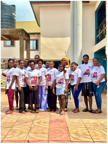 Students gathered at Excellent Scholars Institute